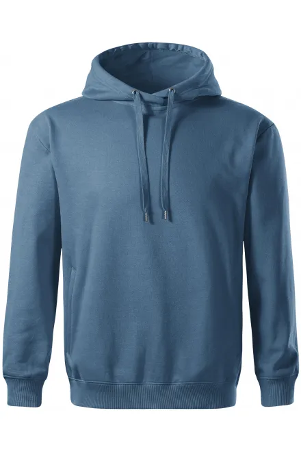 Bequemer Herren-Hoodie - denim, XL