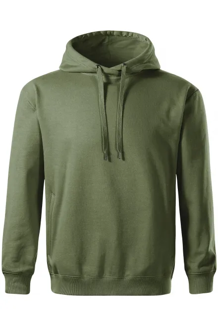 Bequemer Herren-Hoodie - khaki, XL