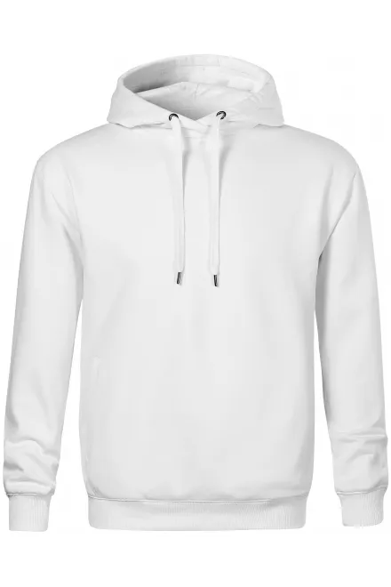 Bequemer Herren-Hoodie - weiß, XL