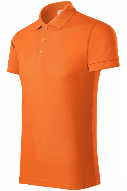 Bequemes Poloshirt für Herren, orange
