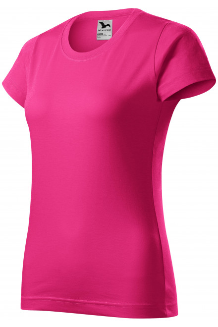 Damen einfaches T-Shirt, lila, rosa T-Shirts