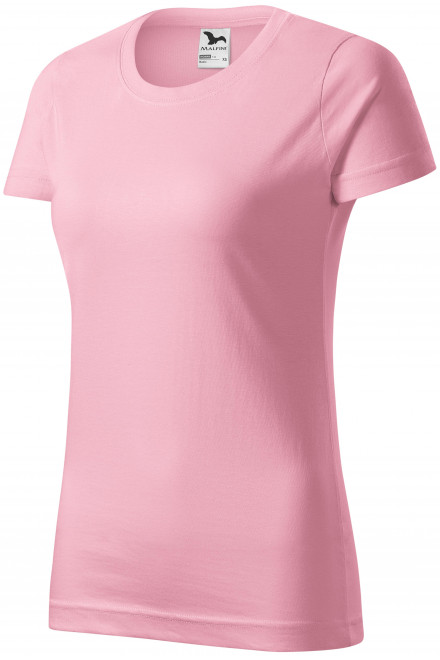 Damen einfaches T-Shirt, rosa, rosa T-Shirts