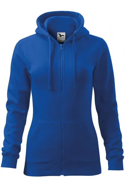 Damen Hoodie mit Kapuze - königsblau, M