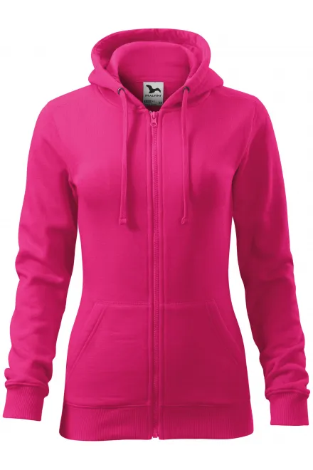 Damen Hoodie mit Kapuze - lila, M