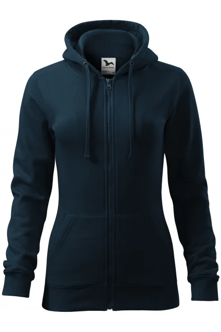 Damen Hoodie mit Kapuze - dunkelblau, M