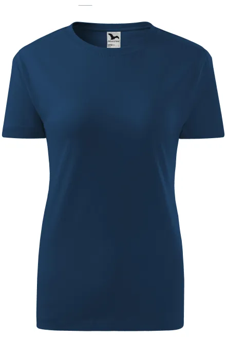Damen klassisches T-Shirt - Mitternachtsblau, S