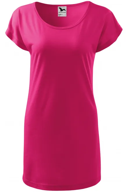 Damen langes T-Shirt/Kleid - lila, L