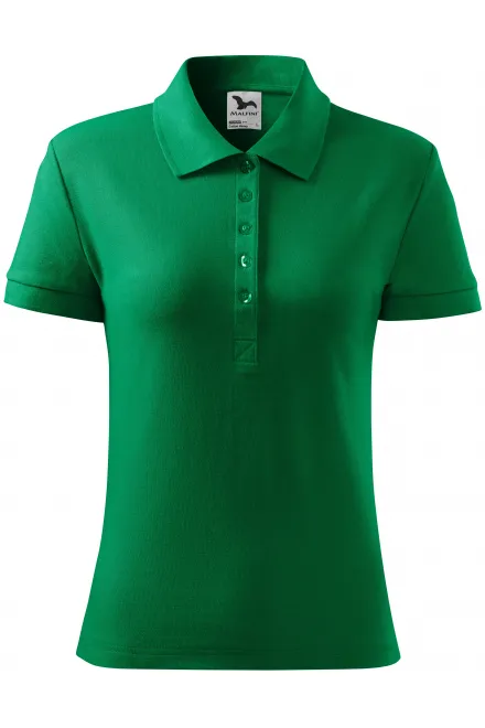 Damen Poloshirt - Grasgrün, M