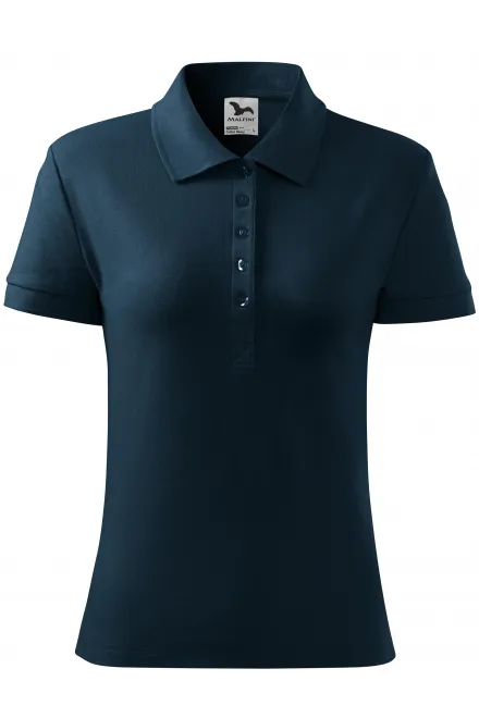 Damen Poloshirt - dunkelblau, M