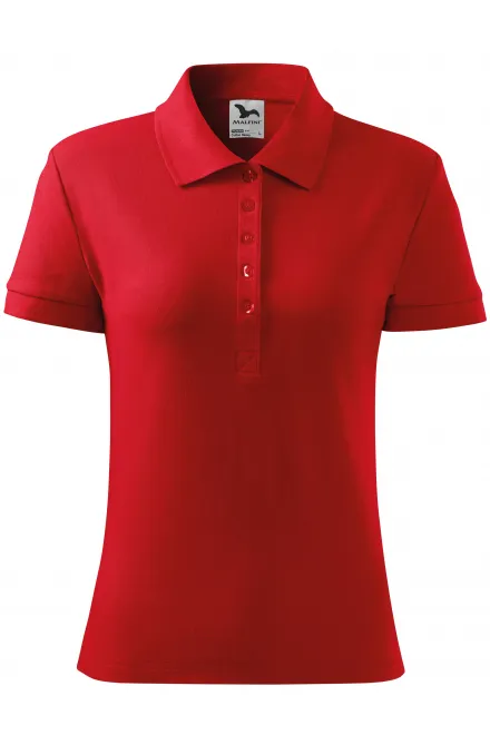 Damen Poloshirt - rot, M