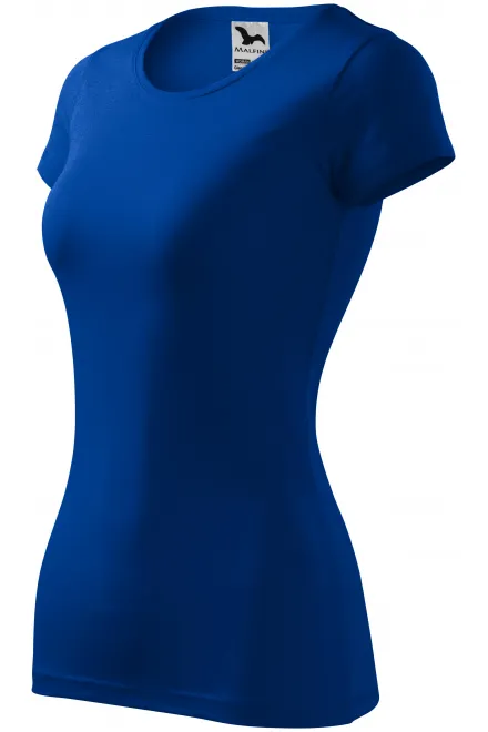 Damen Slim Fit T-Shirt, königsblau