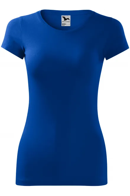 Damen Slim Fit T-Shirt - königsblau, XS