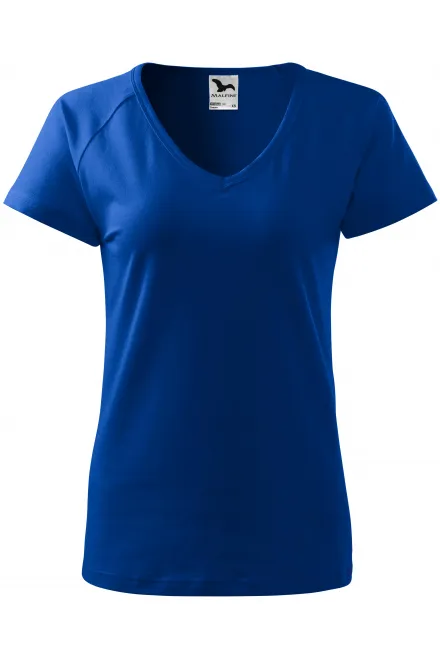 Damen T-Shirt mit Raglanärmel - königsblau, L
