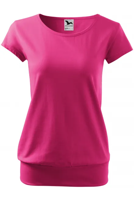 Damen trendy T-Shirt - lila, S