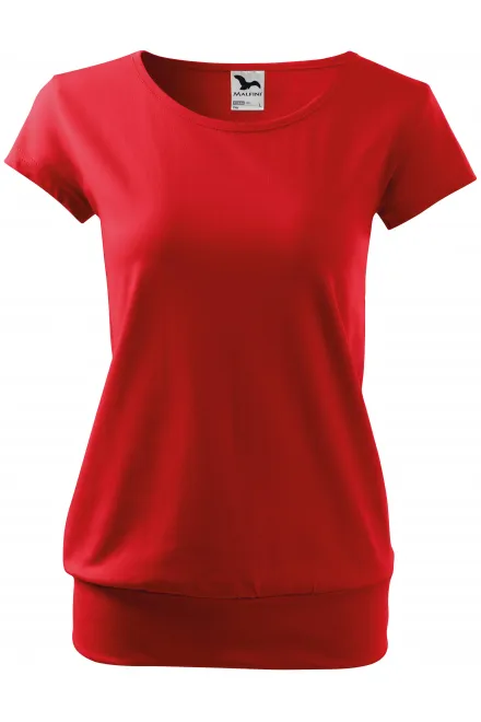 Damen trendy T-Shirt - rot, S