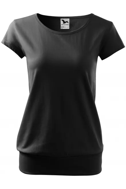 Damen trendy T-Shirt - schwarz, S