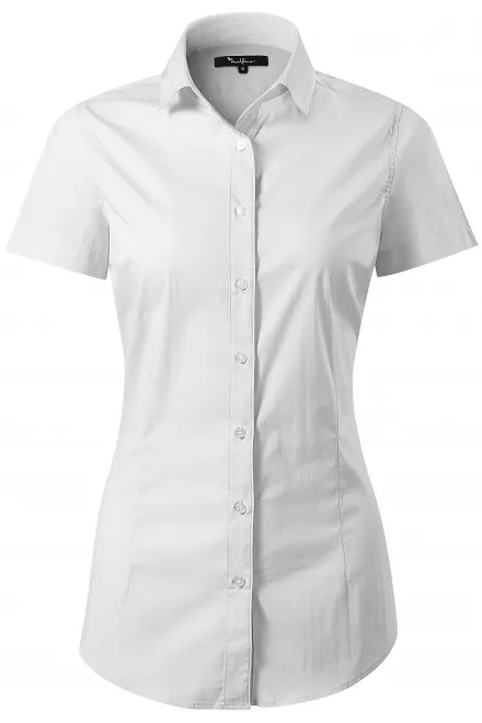 Damenbluse Slim Fit - weiß, M