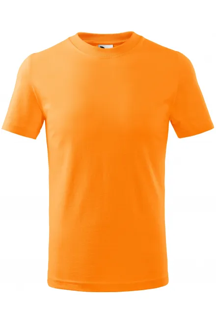 Das einfache T-Shirt der Kinder - Mandarine, 146 cm / 10 Jahre