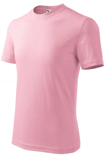 Das einfache T-Shirt der Kinder, rosa
