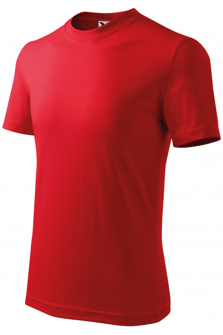 Das einfache T-Shirt der Kinder, rot