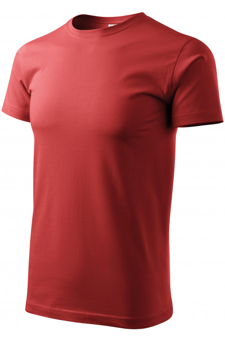 Das einfache T-Shirt der Männer, burgund, T-shirts herren
