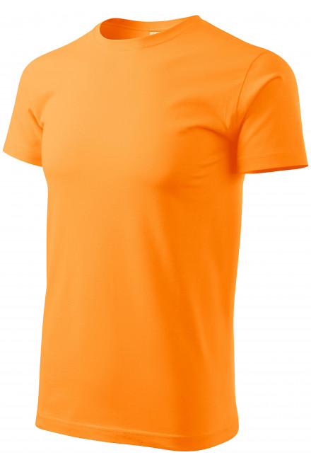 Das einfache T-Shirt der Männer, Mandarine, T-shirts herren