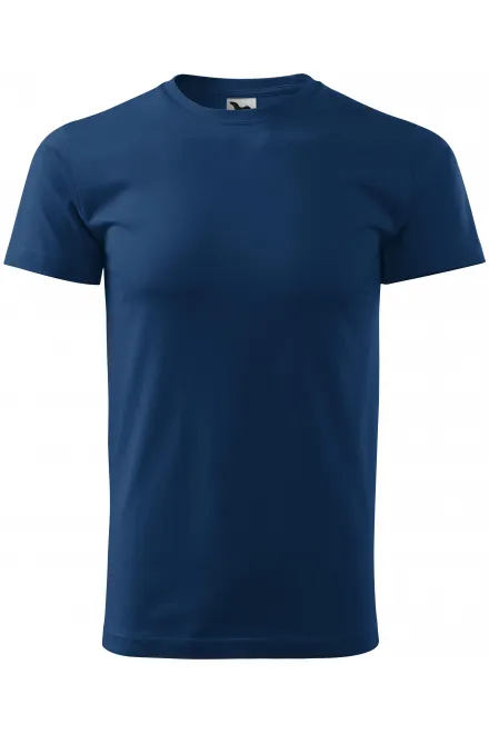 Das einfache T-Shirt der Männer - Mitternachtsblau, L