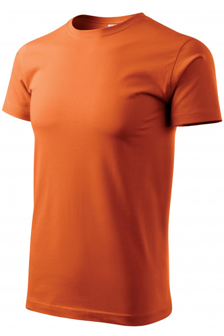 Das einfache T-Shirt der Männer, orange, T-shirts herren