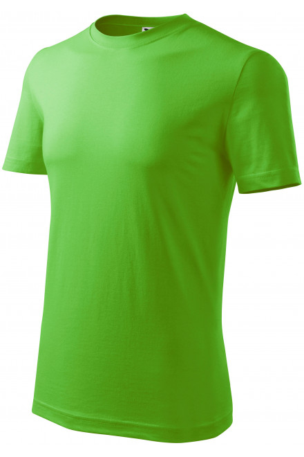 Das klassische T-Shirt der Männer, Apfelgrün, T-shirts herren