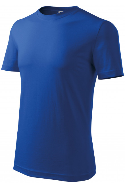Das klassische T-Shirt der Männer, königsblau, T-shirts herren
