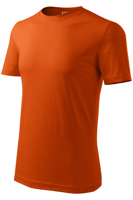 Das klassische T-Shirt der Männer, orange, T-shirts herren