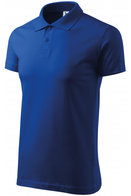 Einfaches Herren Poloshirt, königsblau, T-shirts herren