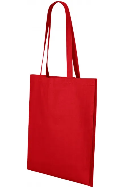 Einkaufstasche aus Baumwolle, rot