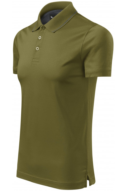 Elegantes mercerisiertes Poloshirt für Herren, Avocado, Baumwoll-T-Shirts
