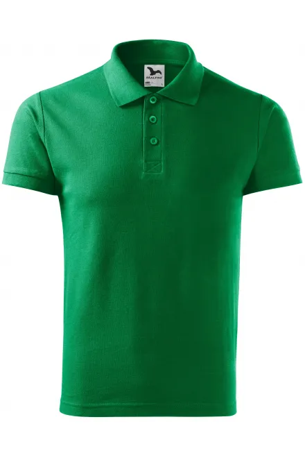 Elegantes Poloshirt für Herren - Grasgrün, S
