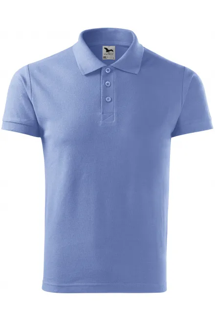 Elegantes Poloshirt für Herren - Himmelblau, S
