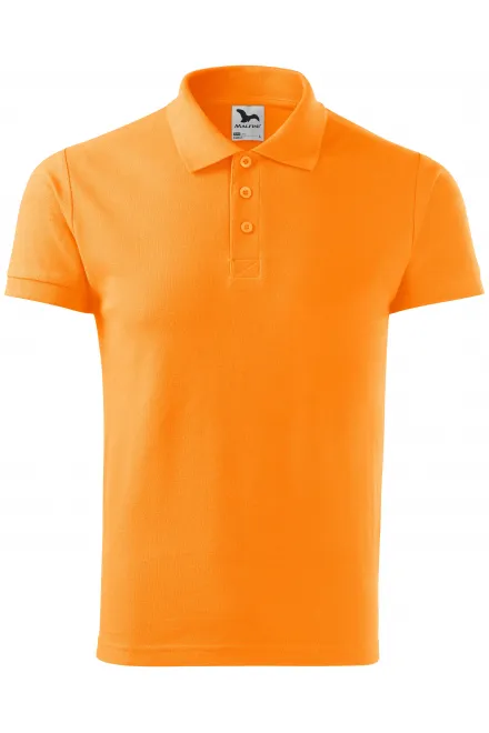 Elegantes Poloshirt für Herren - Mandarine, S