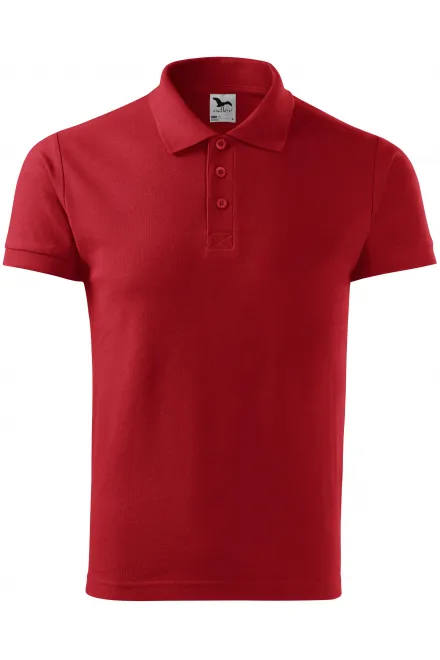 Elegantes Poloshirt für Herren - rot, S