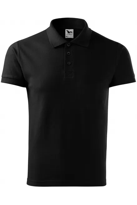 Elegantes Poloshirt für Herren - schwarz, S