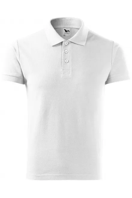 Elegantes Poloshirt für Herren - weiß, S