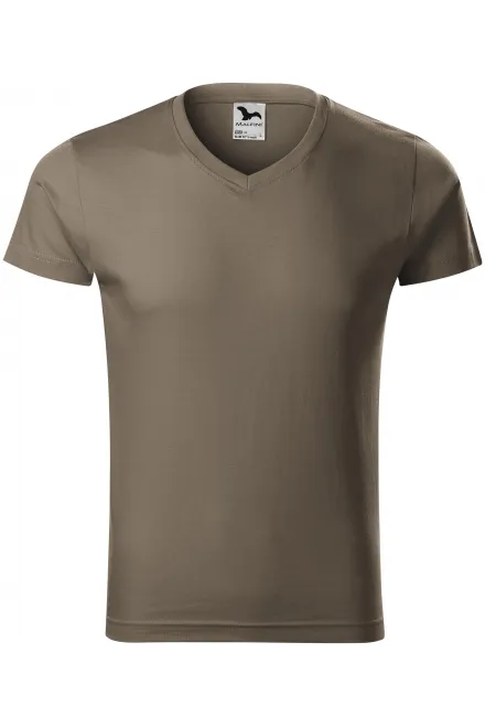 Eng anliegendes Herren-T-Shirt - army, M