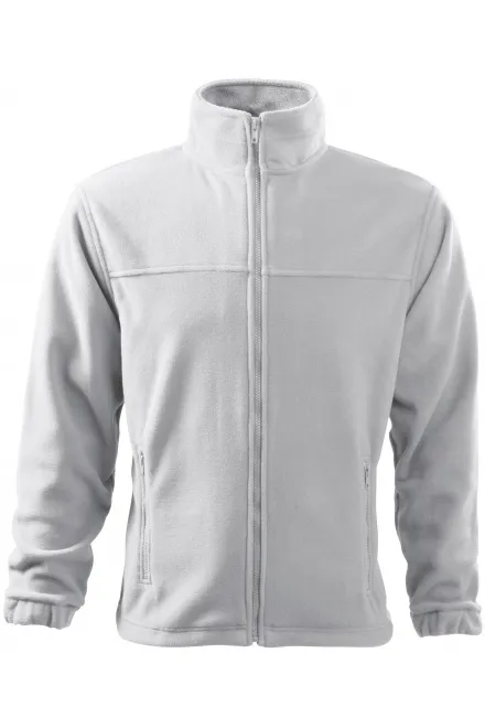 Fleecejacke für Herren - weiß, M
