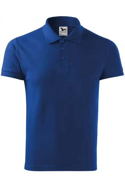 Gröberes Poloshirt für Herren - königsblau, S