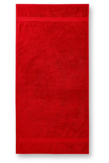 Grobes Handtuch, 70x140cm, rot