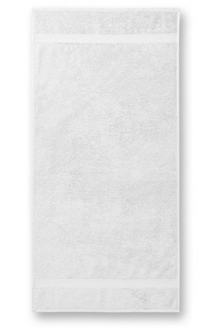 Grobes Handtuch, 70x140cm, weiß
