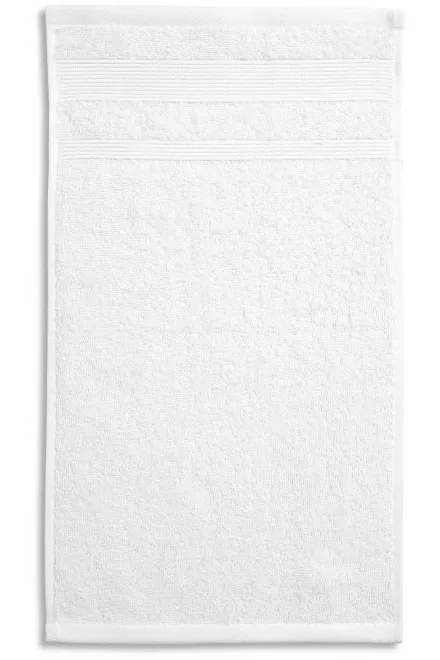 Handtuch aus Bio-Baumwolle, weiß