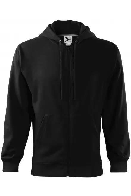 Herren Sweatshirt mit Kapuze - schwarz, S