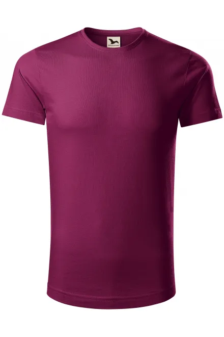 Herren T-Shirt aus Bio-Baumwolle - fuchsie, L