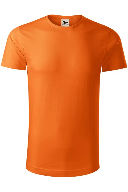 Herren T-Shirt aus Bio-Baumwolle - orange, L