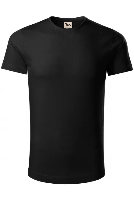 Herren T-Shirt aus Bio-Baumwolle - schwarz, L